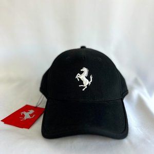Ferrari Fully Edged Baseball cap, Black